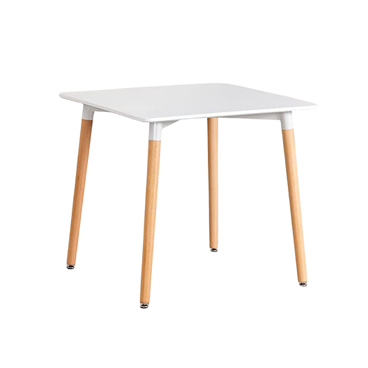 Mesa de Comedor White cuadrada blanco