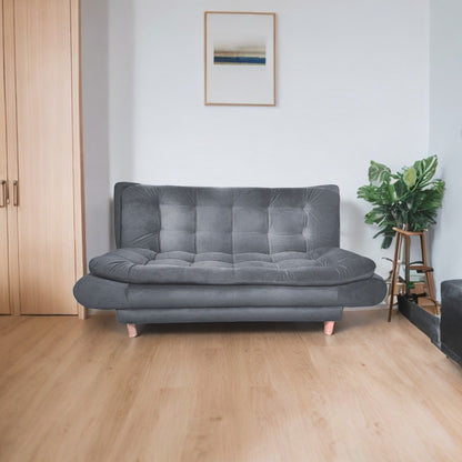 Sofa cama 3 Posiciones Clic Clac Kloe Gris plomo 170 cm