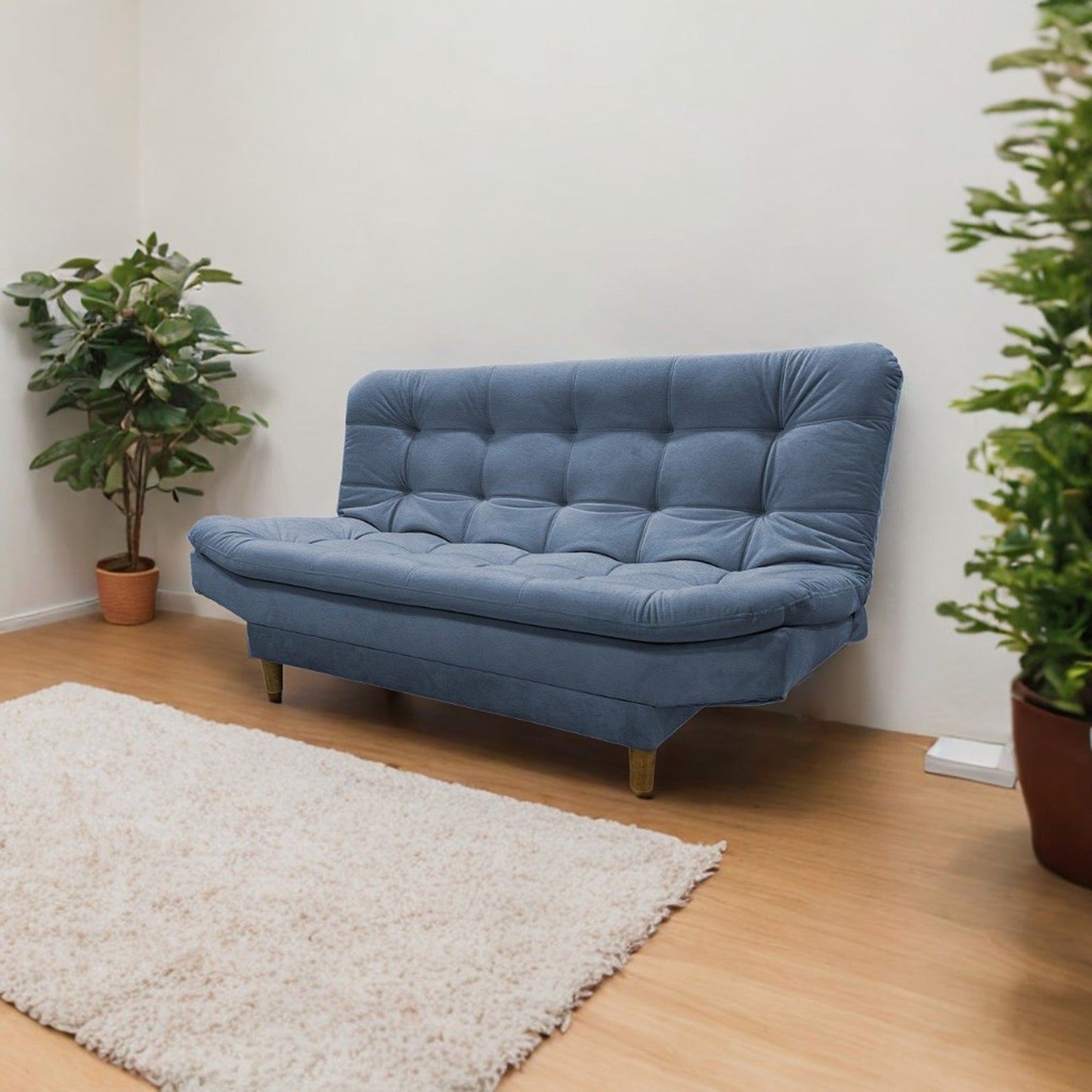 Sofa cama 3 Posiciones Clic Clac Zou azul 180 cm