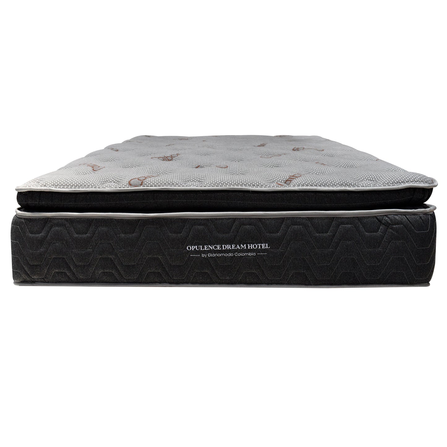 Colchón Semiortopedico Queen Pocket Opulence con Un Pillow