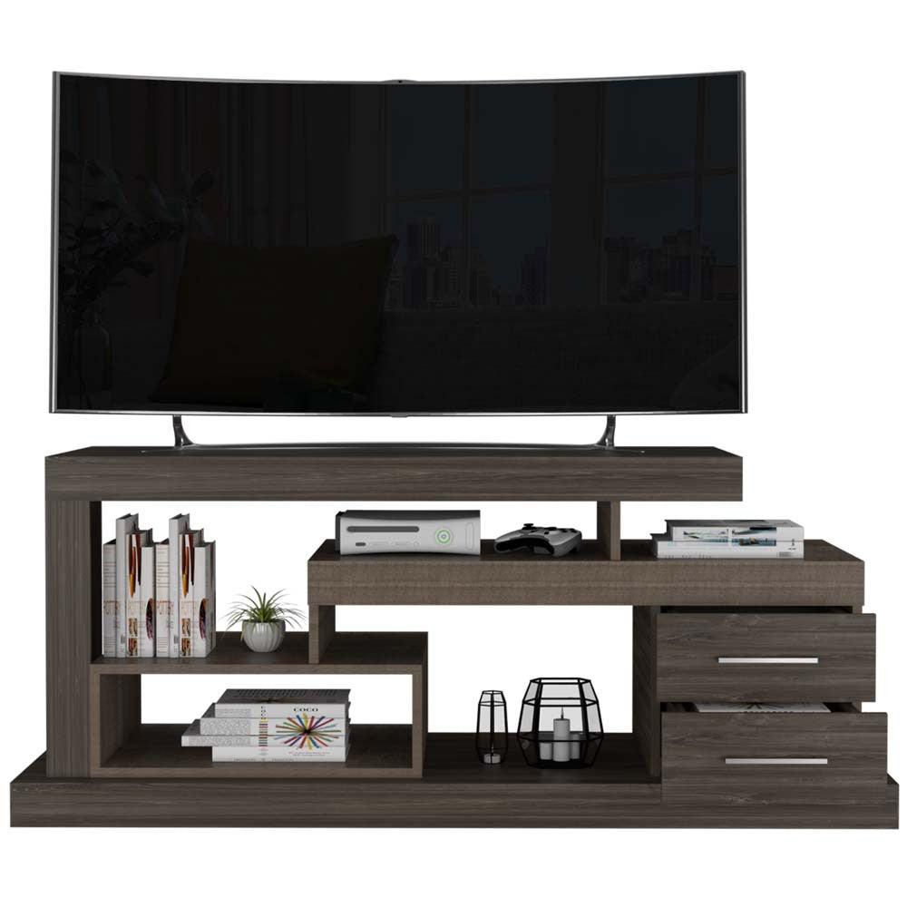 Mesa Para Tv Rodolf Taupe Para Tv De 48"