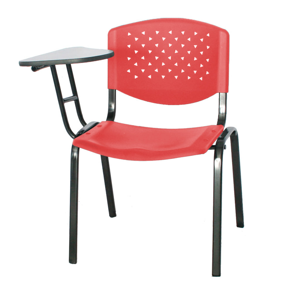 Silla Universitaria Lille Brazo Abatible rojo