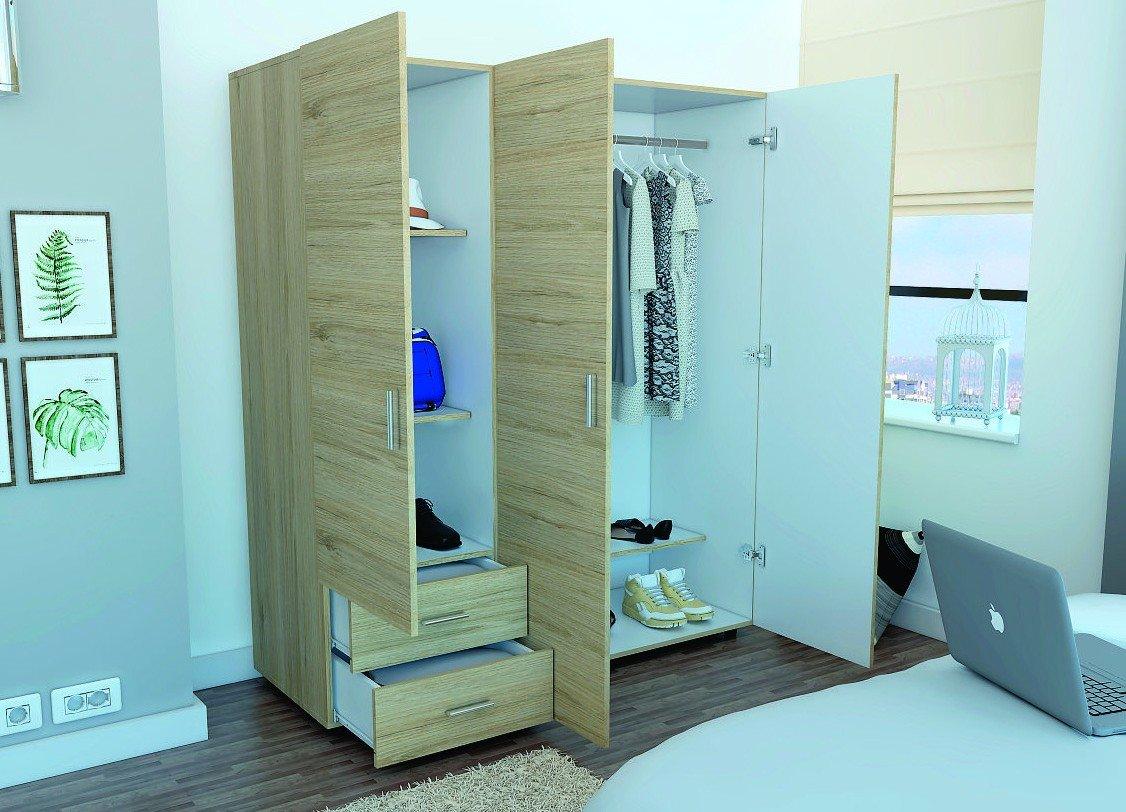 Closet Janari Rovere Y Blanco