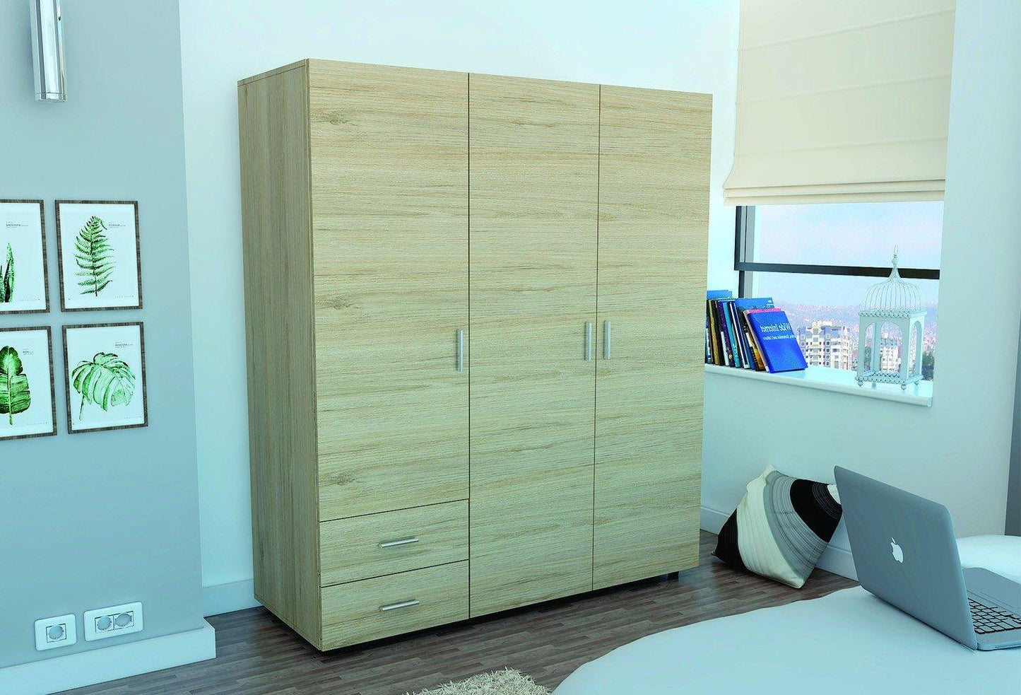Closet Janari Rovere Y Blanco