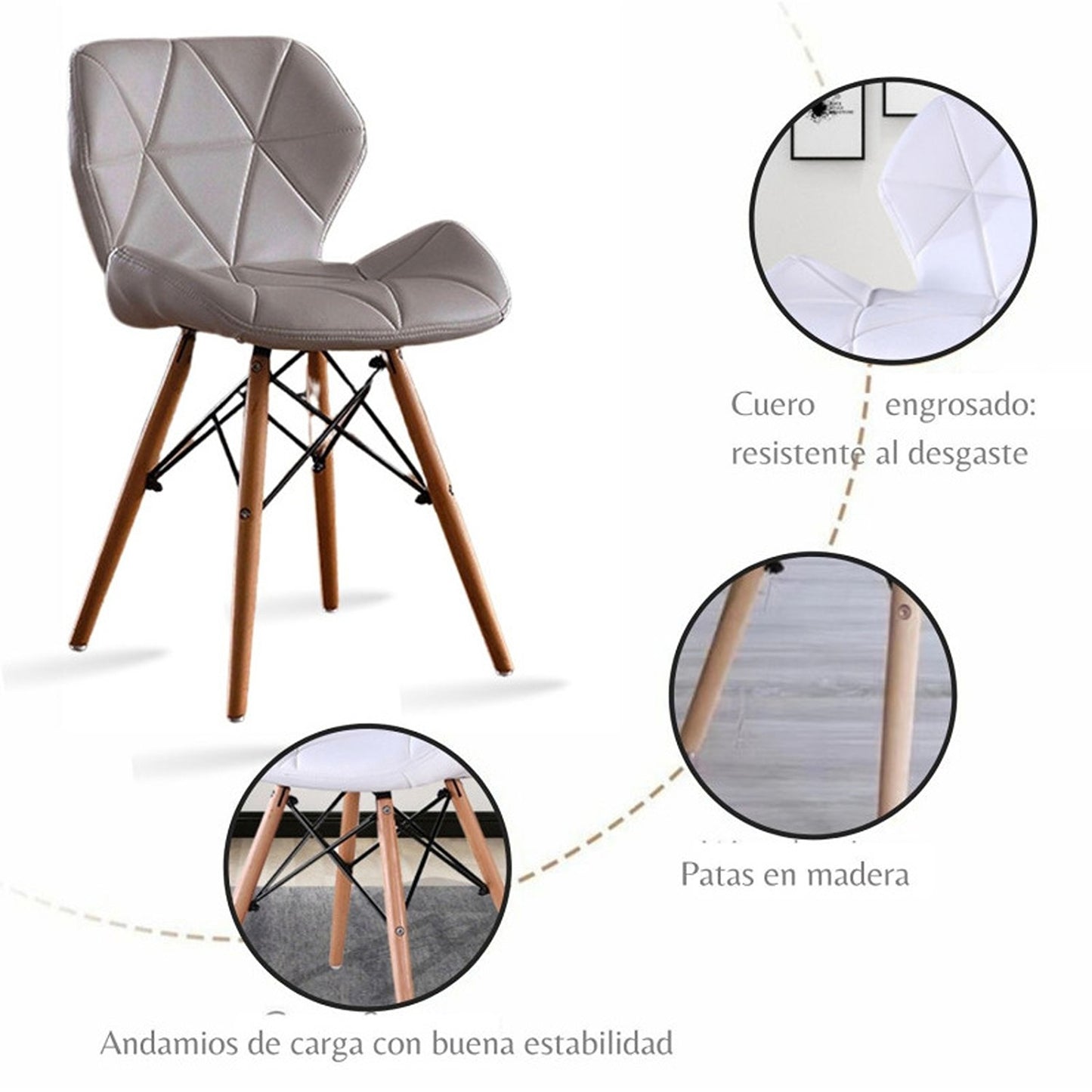 Silla Dais Gris