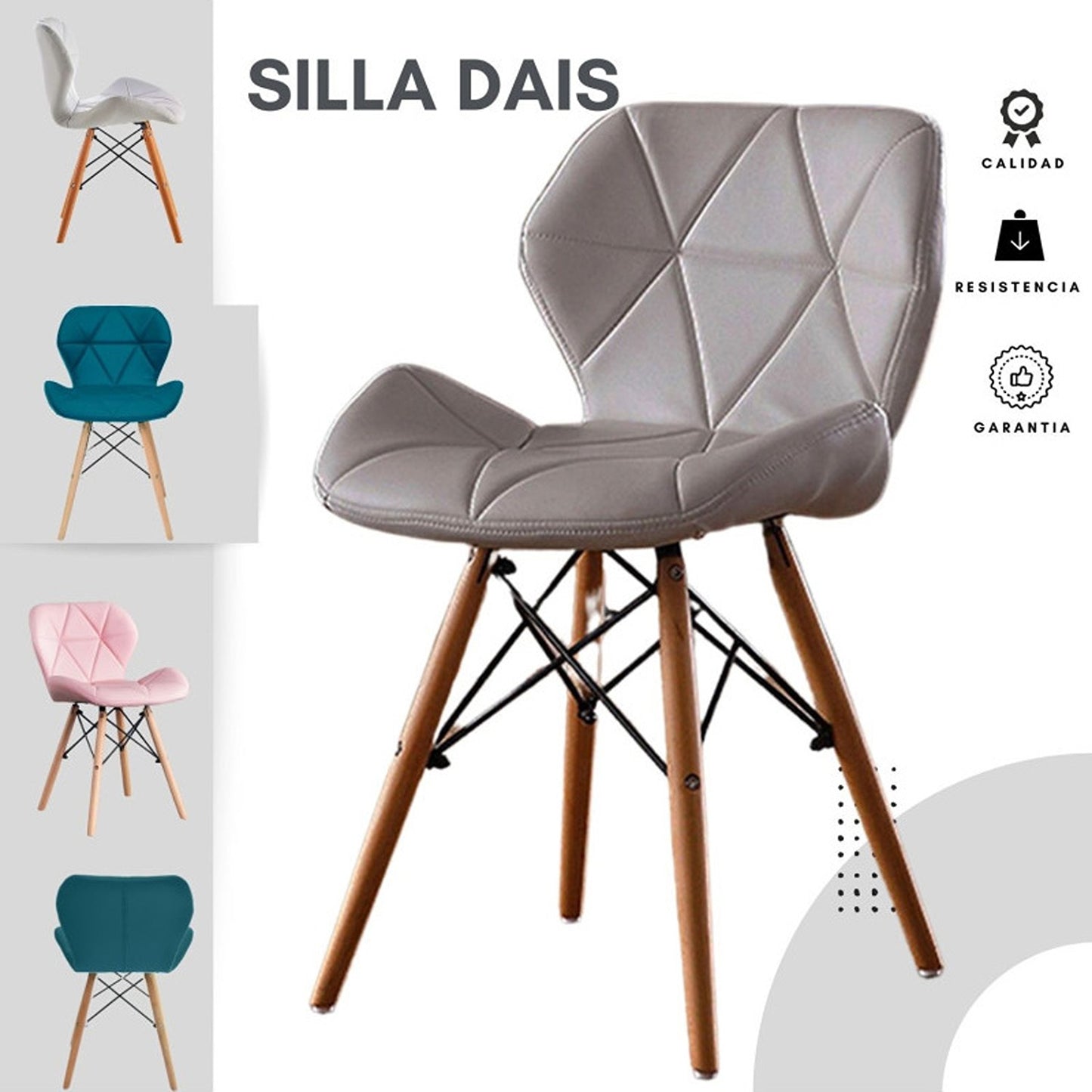 Silla Dais Gris