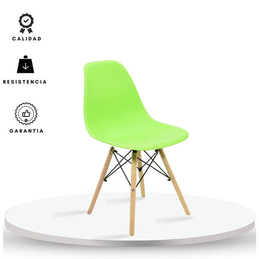 Silla Eames Verde limon