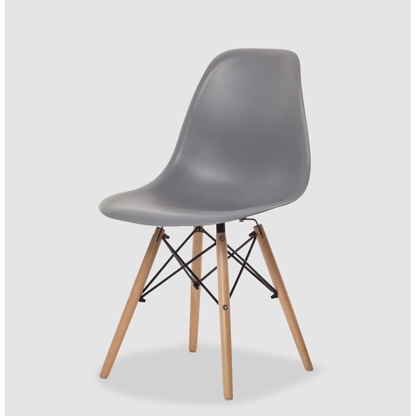 Set x2 Silla Eames Gris