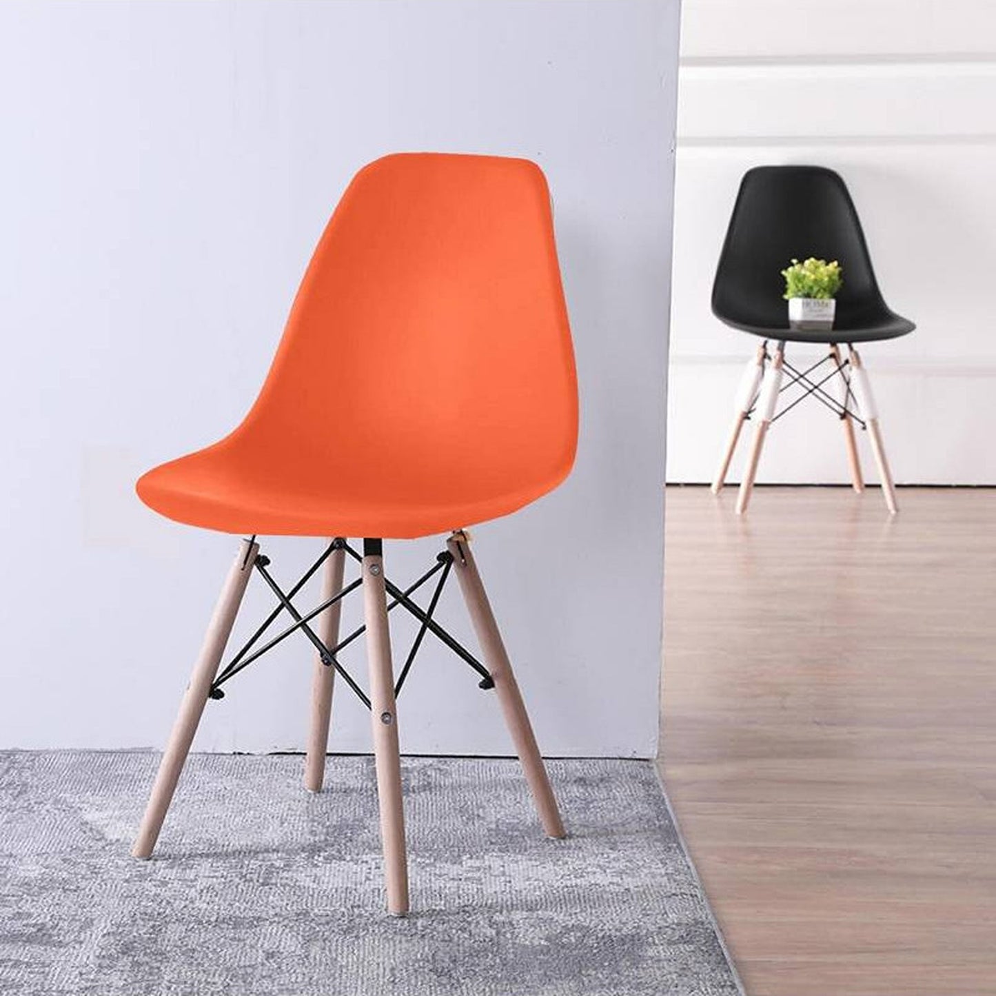 Silla Eames Naranja