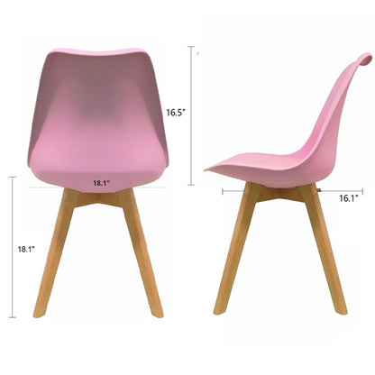 Set x2 Silla Tapizada Milano Rosado