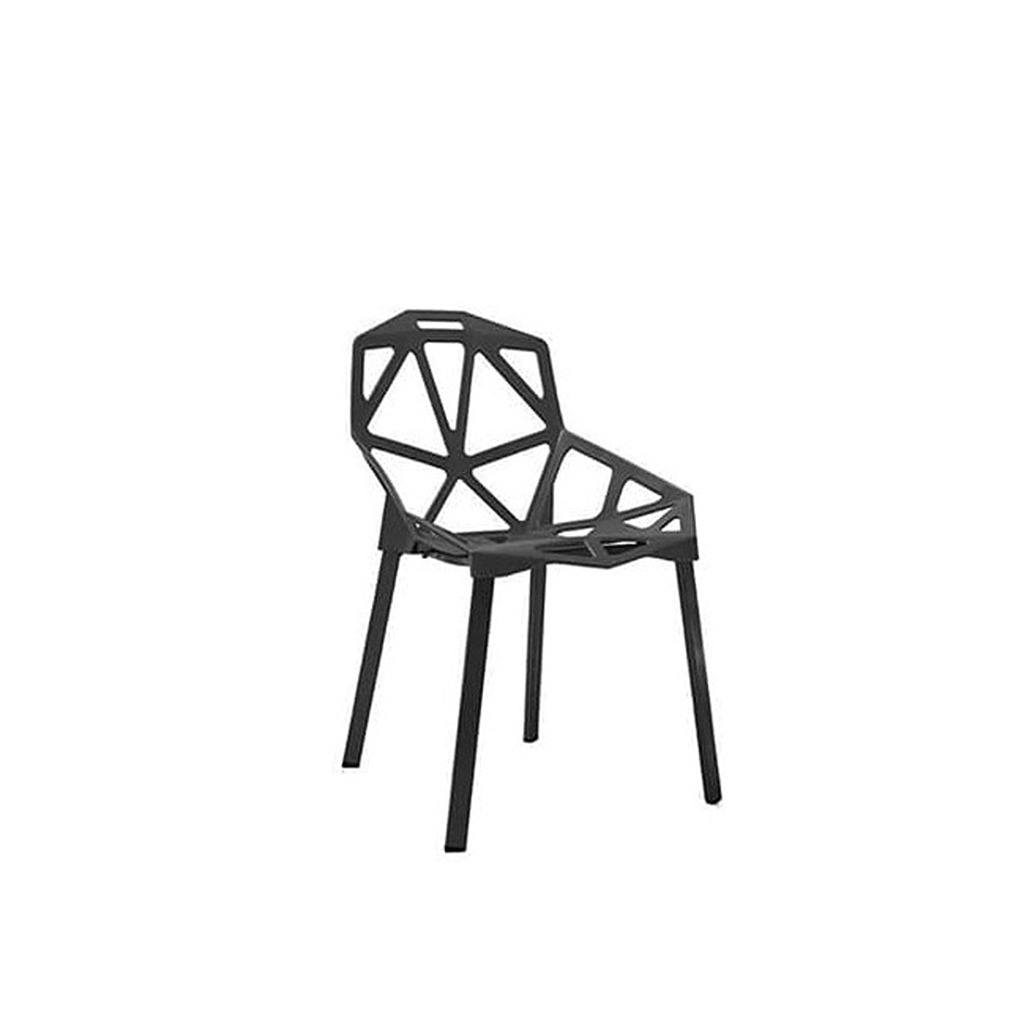 Silla Moderna Triangulo Negro