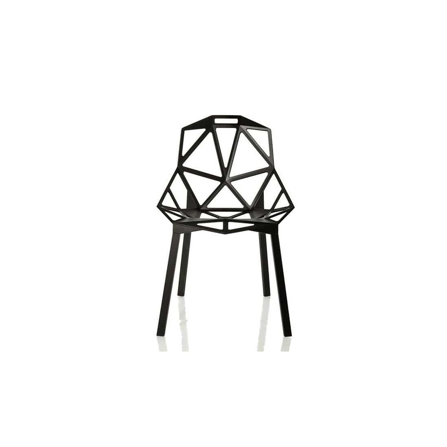 Silla Moderna Triangulo Negro