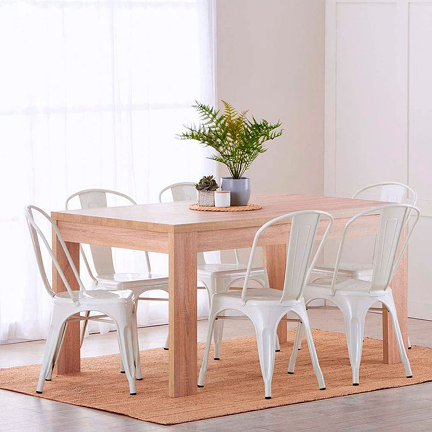 Set x2 Silla Turca Blanco
