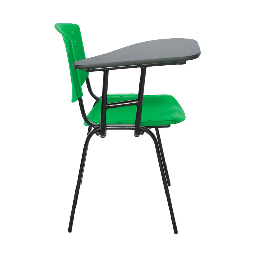 Silla Universitaria Lille Brazo Abatible verde