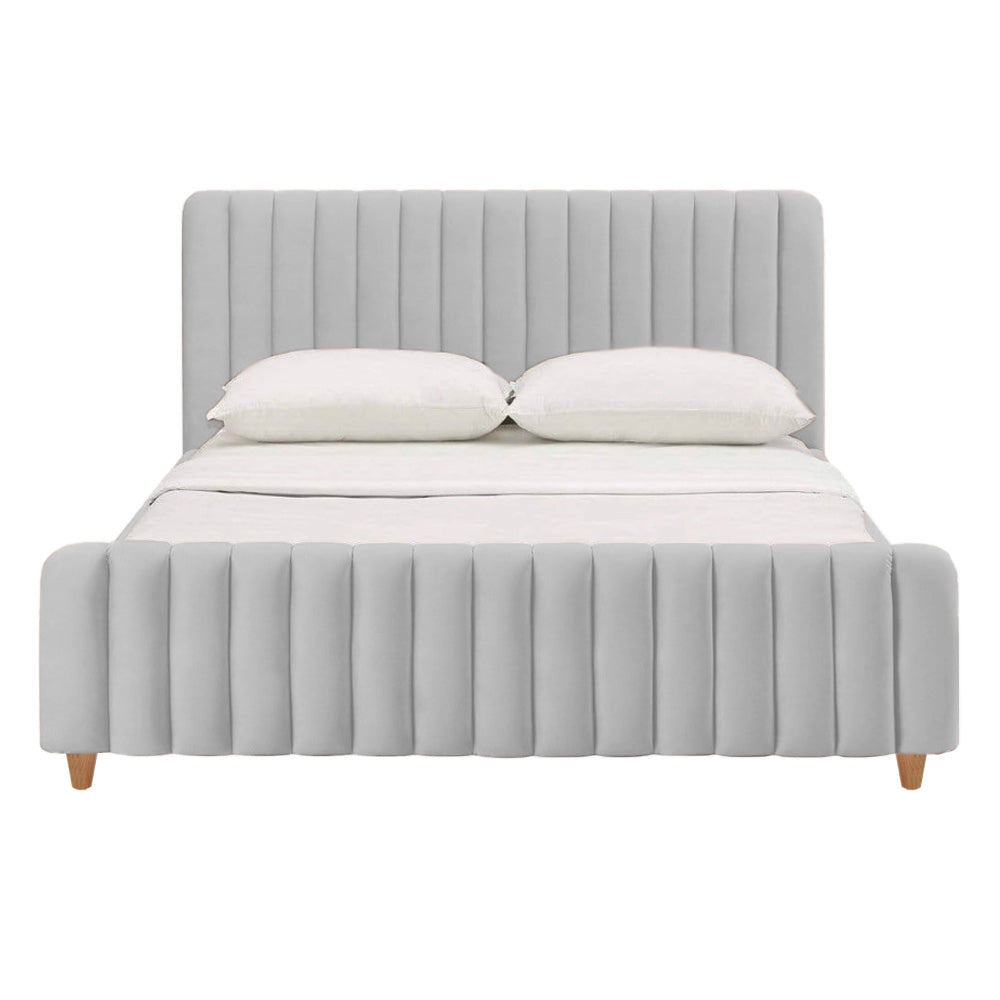 Cama Semidoble Vitale Gris Perla