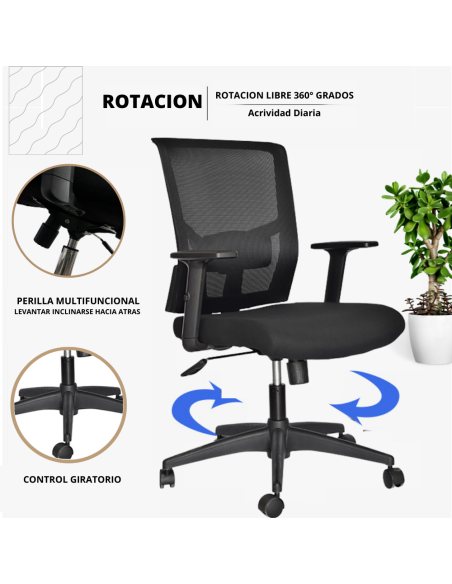 Silla de oficina  Italiana Cuba