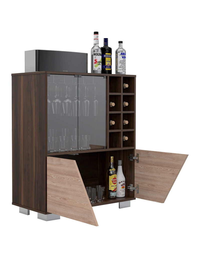 Mueble bar Cloe Miel /Habano