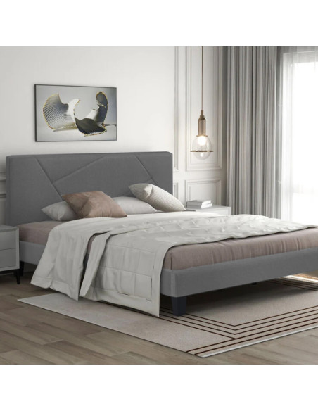 Combo cama King Hampton + colchon 2 Pillow 32 cm + cabecero + GRATIS sabanas 300 hilos.