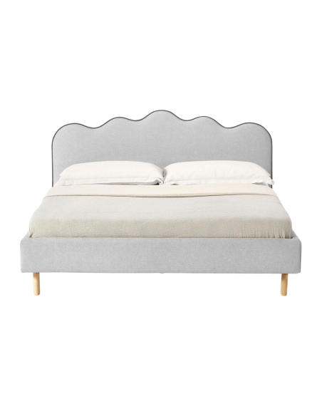 Combo cama + cabecero queen Aliss.
