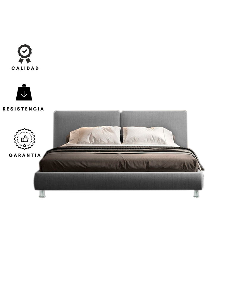 Combo cama Doble + colchon 2 Pillow 32 cm + cabecero Gabor GRATIS sabanas 300 hilos.