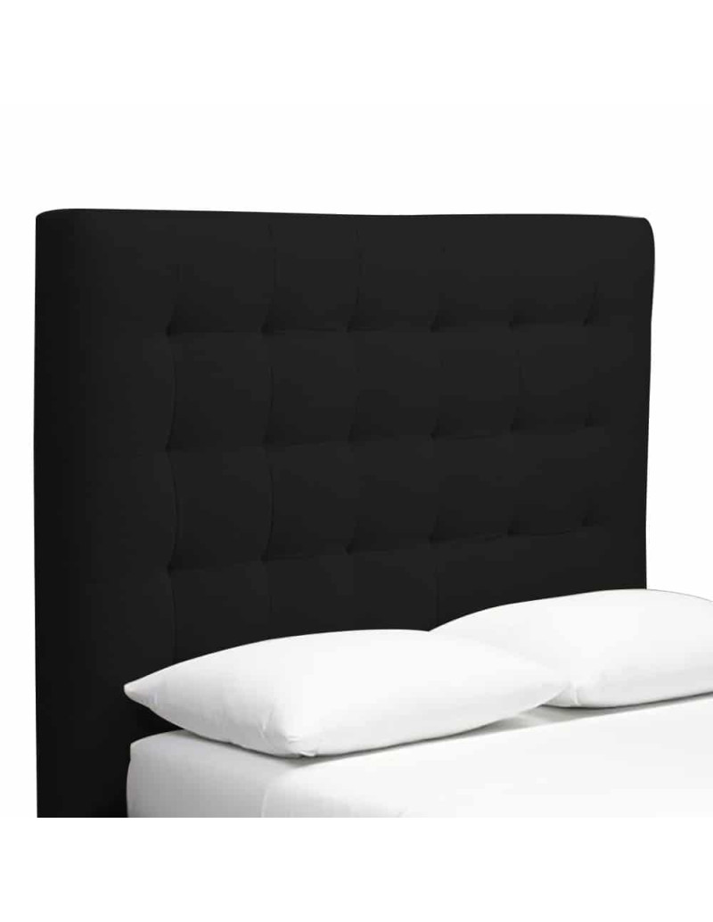 Cabecero para cama 140 luxury negro