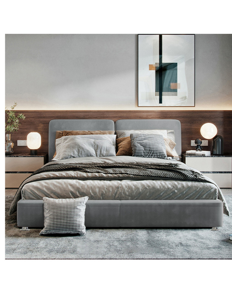 Combo cama queen + colchon 2 Pillow 32 cm + cabecero Gabor GRATIS sabanas 300 hilos