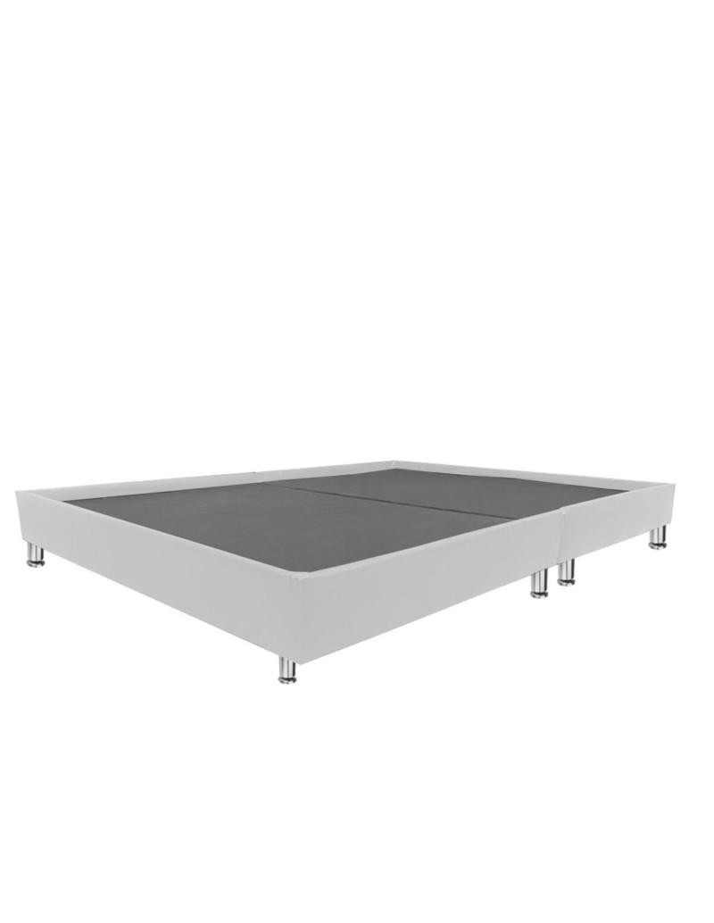 BASE CAMA FLORENCIA DIVIDIDA KING, BLANCO