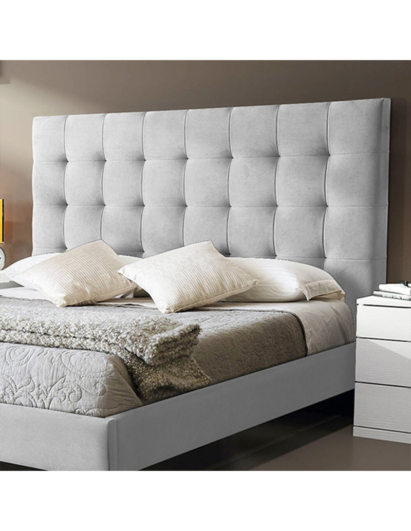 Combo Cama Cabecero Negro Queen Luxury,