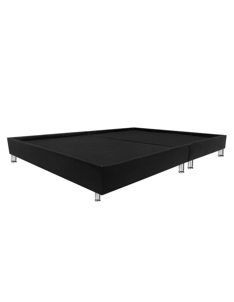 Base Cama Roma Queen Negro