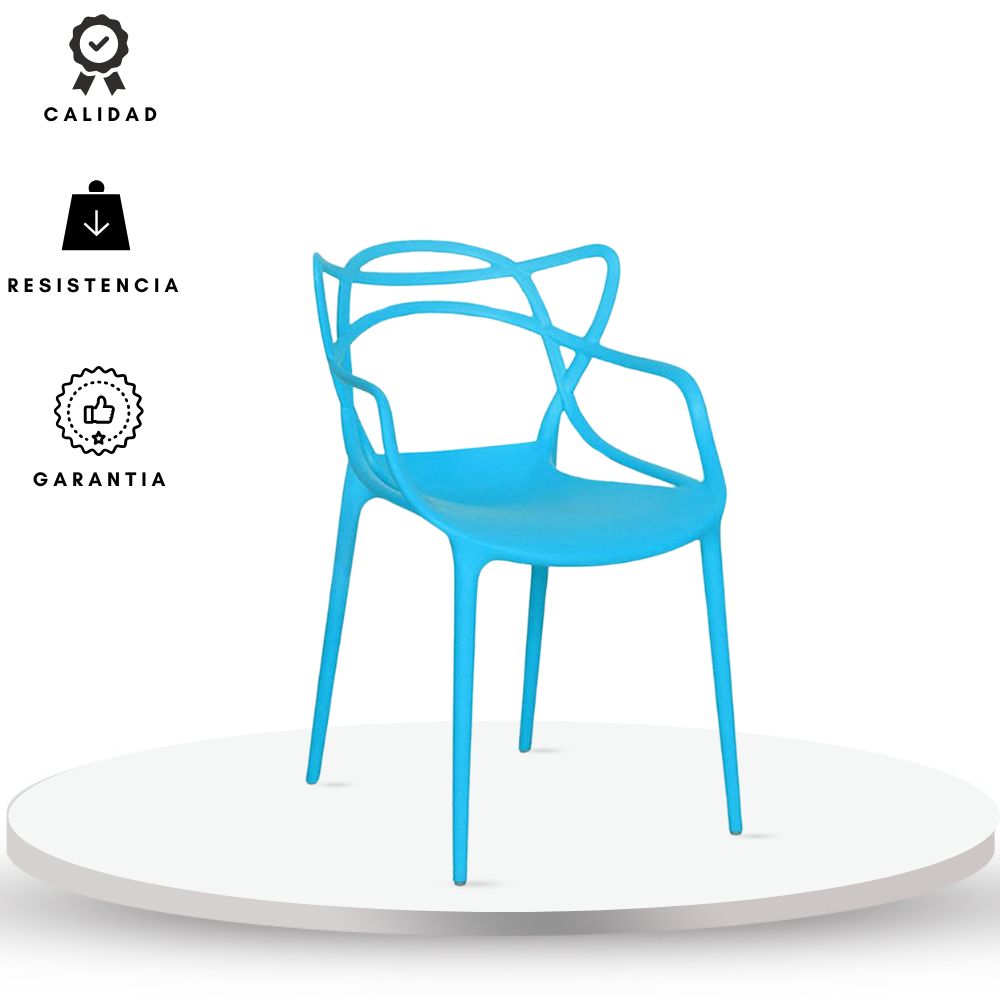 Silla Infantil Curva Streem  azul