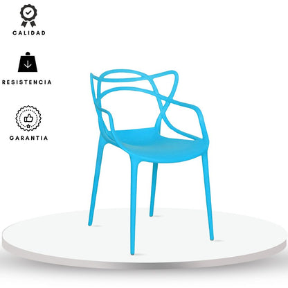 Silla Infantil Curva Streem  azul