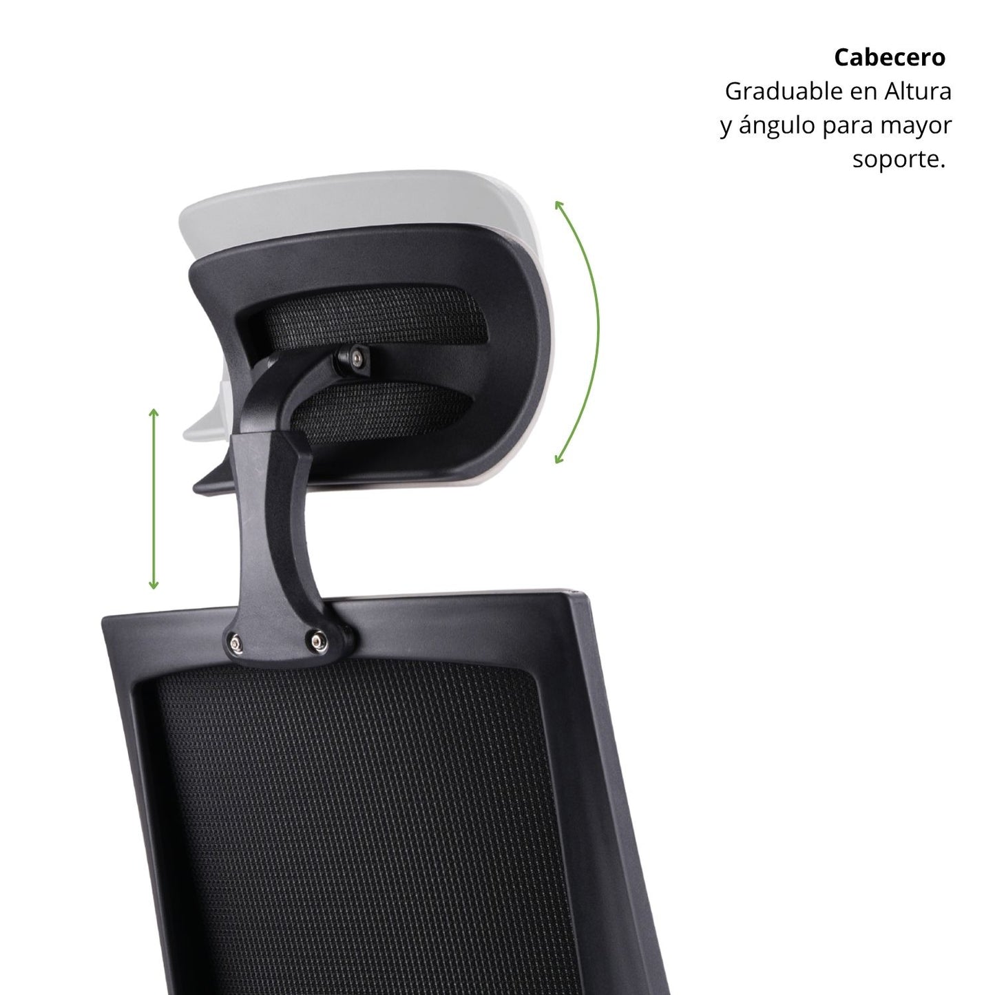 Silla De Oficina Vizza Presidente 128X63X52 Gris