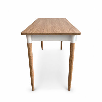 Escritorio Para Pc O Estudio White Madera 73X120X60