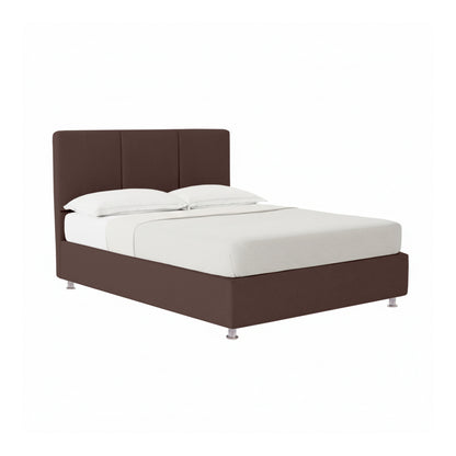 Base Cama Con Espaldar Queen Pretty  Cafe