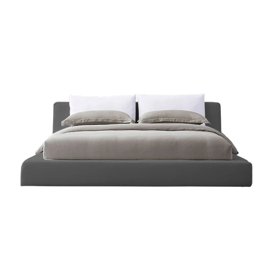 Cama Queen Astoria  Gris Plomo
