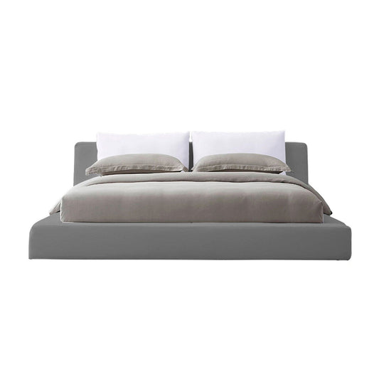Cama King Astoria  Gris Plata