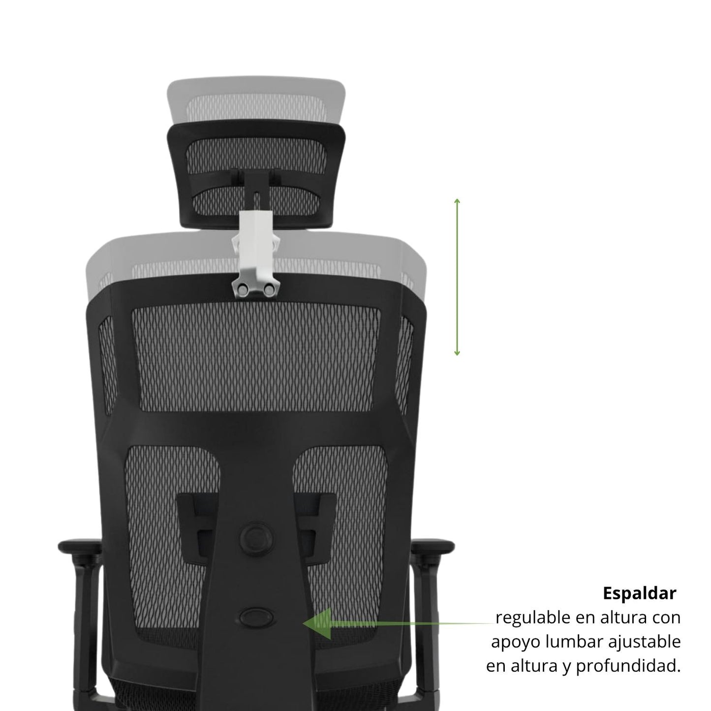 Silla De Oficina Lyd Presidente 113X47X51 Negra