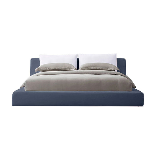 Cama King Astoria  Azul
