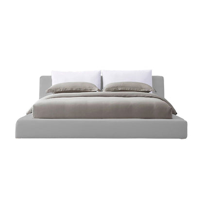 Cama Queen Astoria  Gris Perla