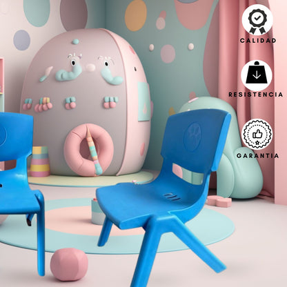 Silla Infantil Toby  azul claro