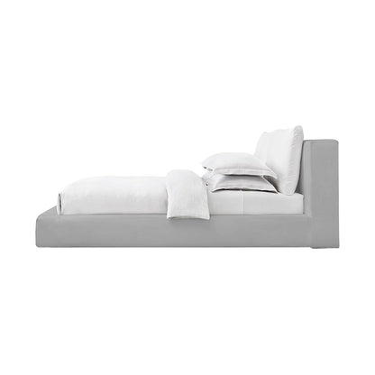 Cama Semidoble Astoria  Gris Perla