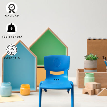Silla Infantil Toby  azul claro