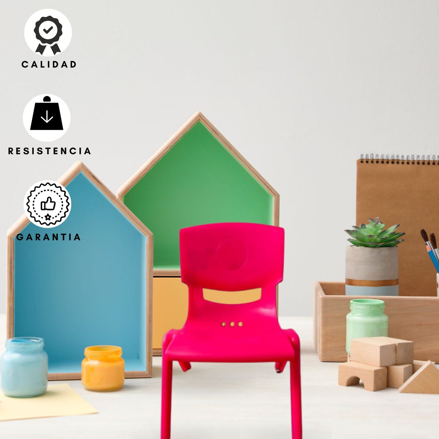 Silla Infantil Toby  rosado