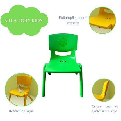 Silla Infantil Toby  verde