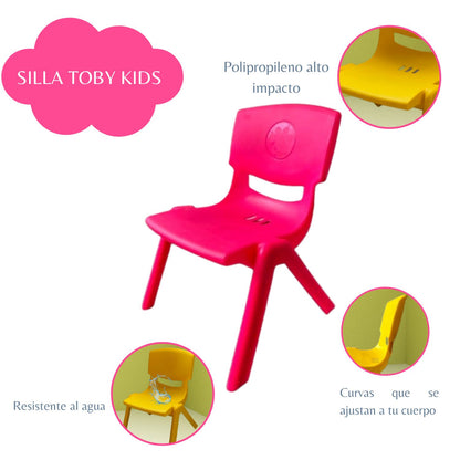 Silla Infantil Toby  rosado