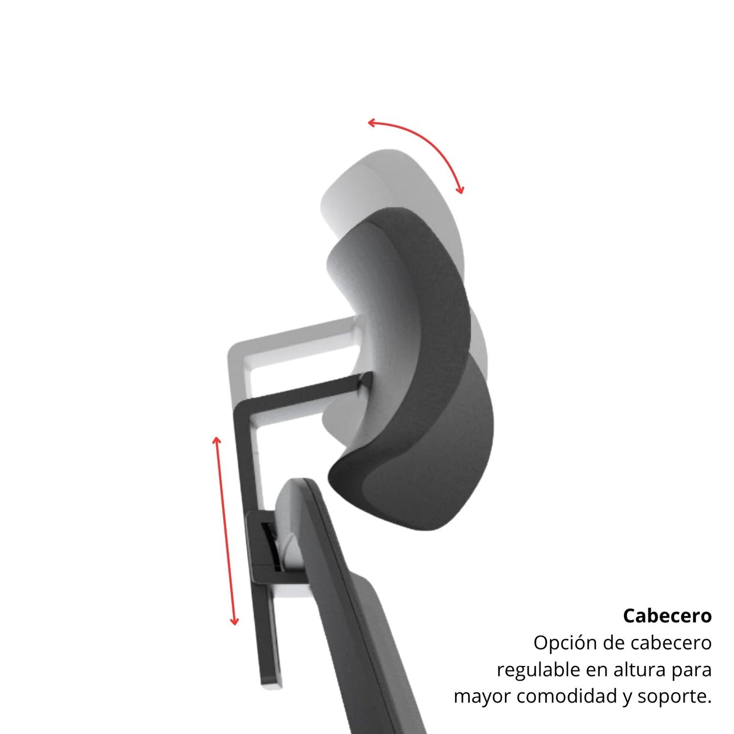 Silla Presidencial Perla 120X48X51 Negro