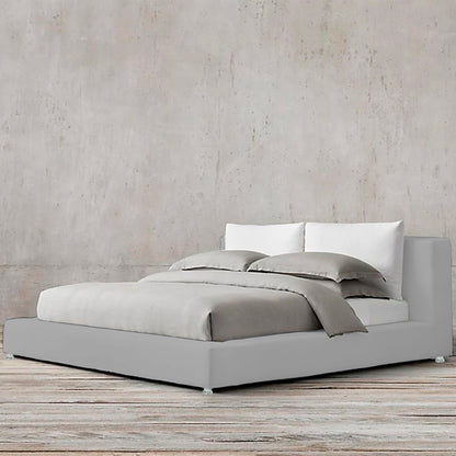 Cama Queen Astoria  Gris Perla