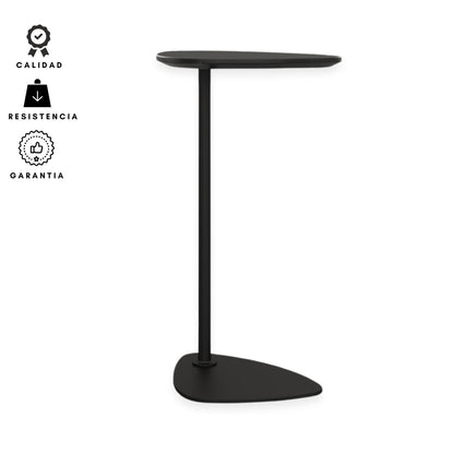 Mesa Auxiliar Plex 60X40X32 Negra