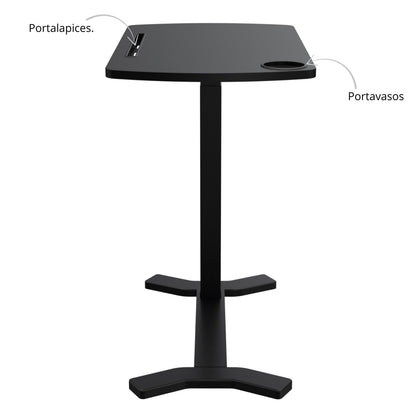 Mesa Multifuncional Top 65X70X40 Negra