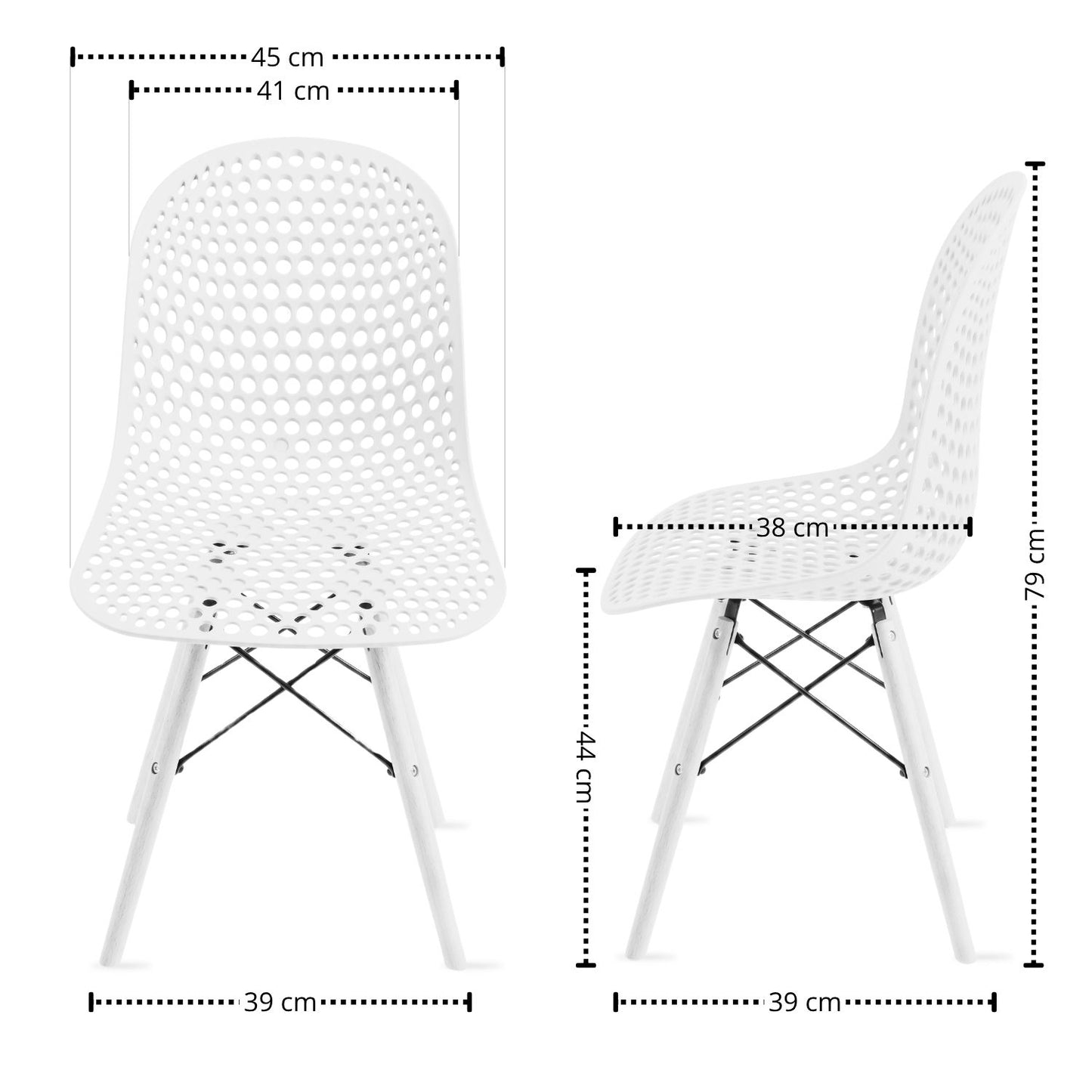 Silla De Comedor Eccoh Gris
